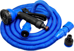 Tuyau extensible Pro C2607B avec Presión del Agua, Azul, 7,5 mètres