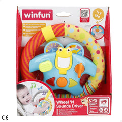 jouet pour bébé couleur bébé Wheel N Sounds Driver Baby Toys Naty Shop