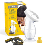 Medela Récupérateur de lait maternel en silicone Accessoires Alimentation et Allaitement Bebe Naty Shop Silikon Handmilchpumpe
