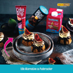 DECOCINO Glitter Cocoa Gold, Poudre de cacao de haute qualité avec paillettes, 100 grammes Naty Shop