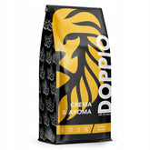 Doppio Crema & Aroma 1KG | Boabe de cafea 80% Arabica și 20% Robusta | cu note de cacao, nuci și caramel | Prăjire proaspătă și medie, aciditate scăzută | pentru espresso | Blue Orca Coffee