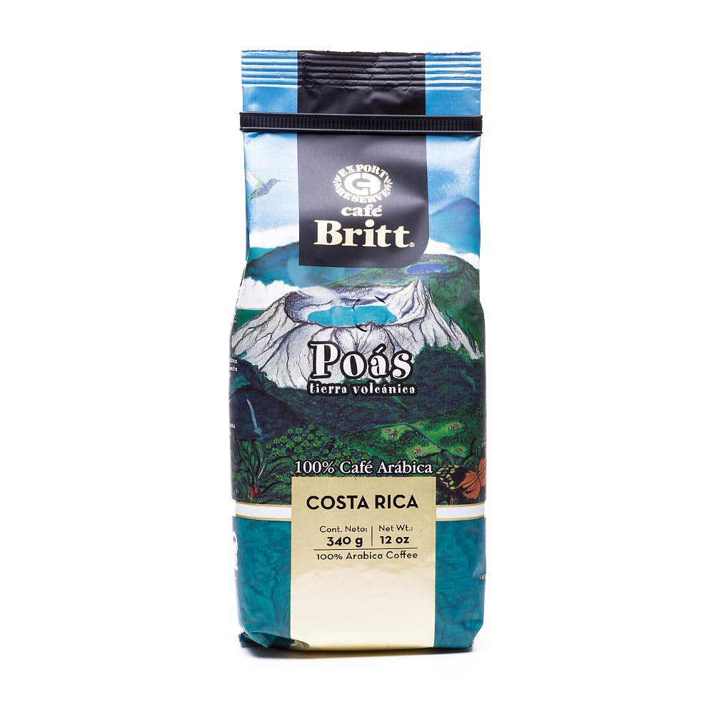 Cafea măcinată Poas Volcanic Earth, pungă de 350 ml
