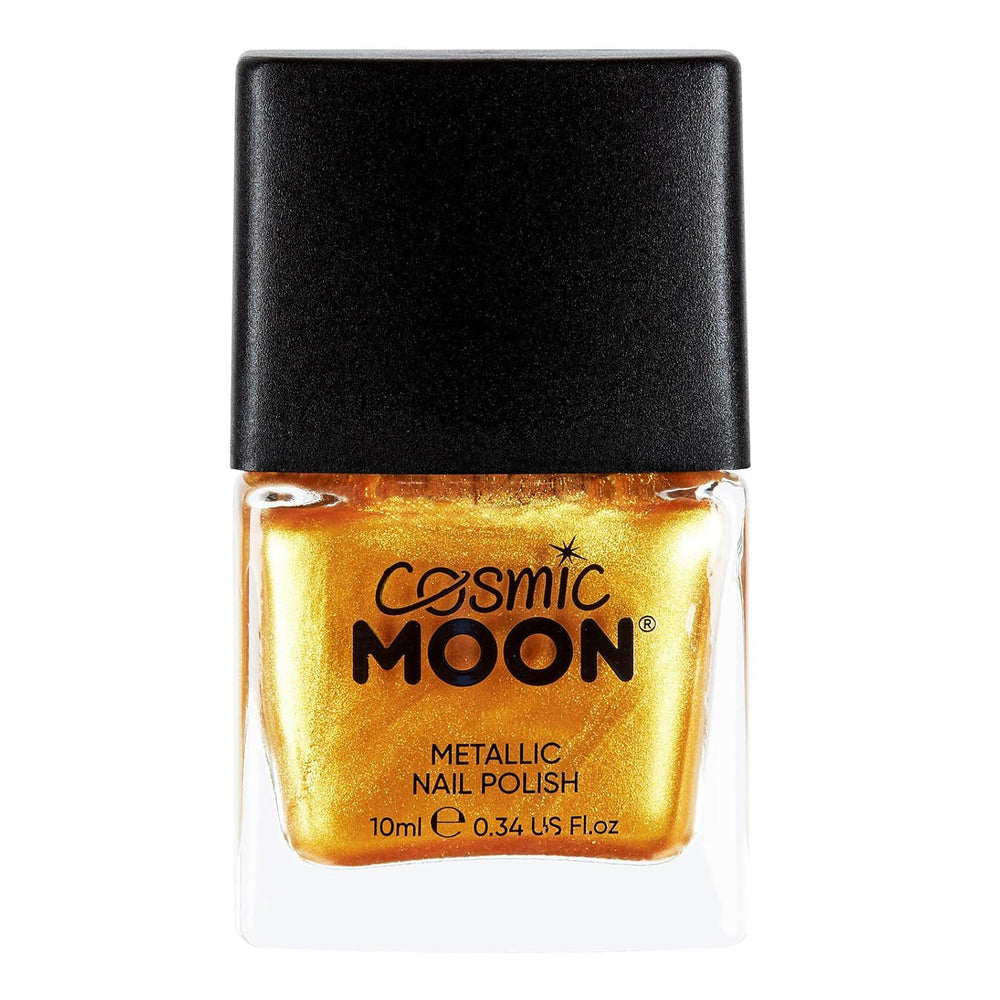 - Ojă metalică - 10 ml - Pentru unghii metalice fascinante - Auriu