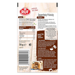 RUF Rye Sourdough Liquid, extrait liquide pour pâte à pain et petits pains, Levain, pain de seigle et complet, 170 grammes Kitchen Naty Shop