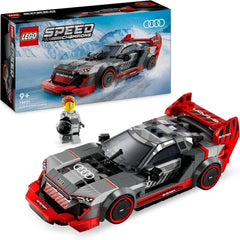 LEGO Speed Champions Audi S1 E-Tron Quattro Ensemble de voiture de course avec jouets de voiture à construire, jouer et exposer, modèle de voiture pour enfants, cadeau pour garçons et filles de 9 ans 76921 Ensembles de construction Besuche den LEGO-Store Single
