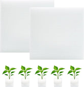 Laine de roche, laine de roche de propagation, 2 pièces, éponge hydroponique, 200 pièces après coupe - Alternative pour serre, germination des graines et légumes domestiques