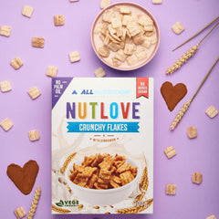 Allnutrition Nutlove Flocons Croquants à la Cannelle 300G Céréales Naty Shop