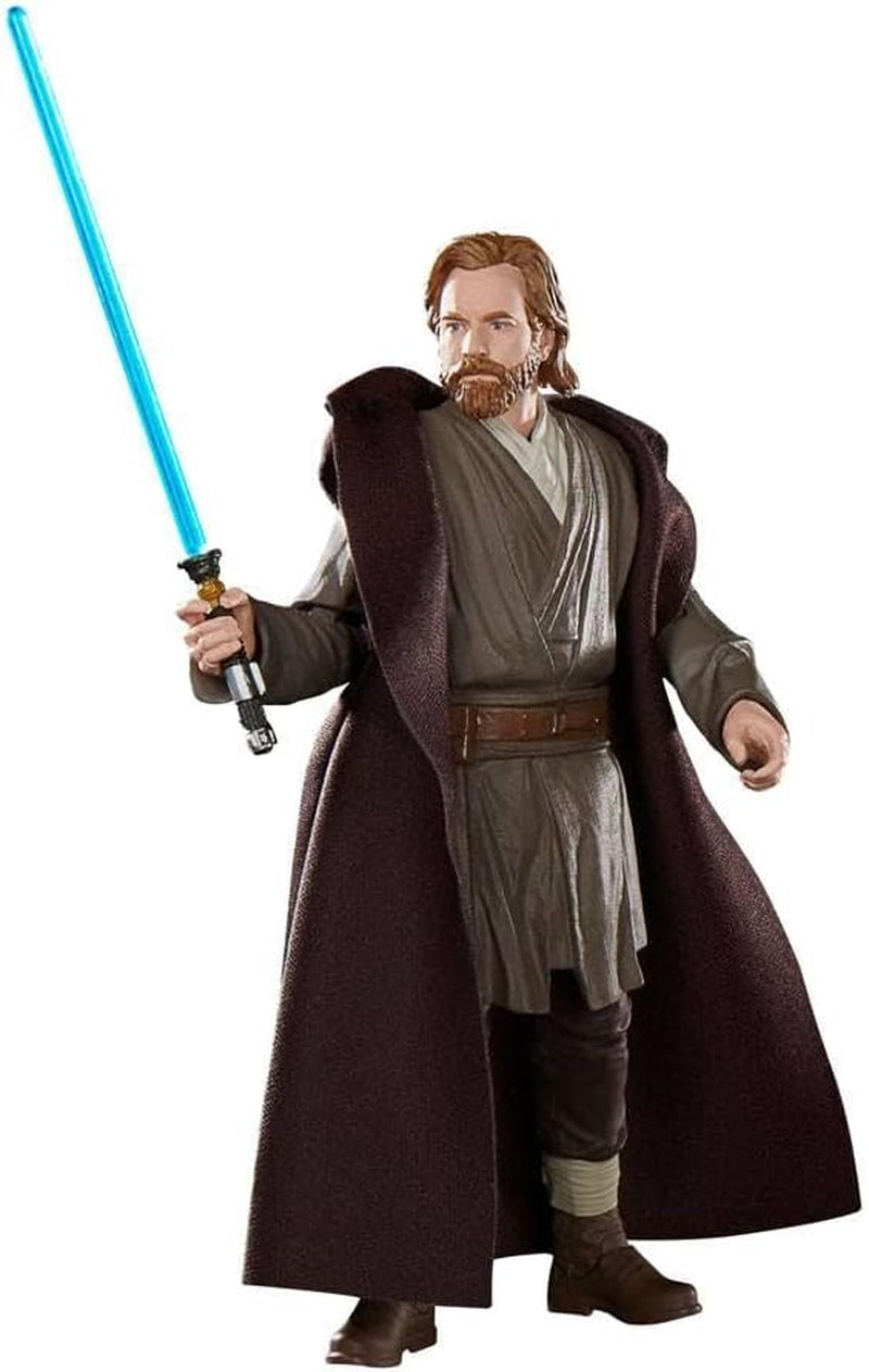 Star Wars Hasbro Star WarBlack Series Obi-Wan Kenobi (Jabiim), grande figurine d'action de 15 cm Obi-Wan Kenobi, Multi, F7098 Figurines d'action Naty Shop Titre par défaut