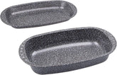 C|H|G Brotback- Und Bratenform Mit Deckel "Granito", Skandia Xtreme Plus: 4-Fach Antihaftbeschichtung in Granitoptik, 37 X 20 X 7 Cm, Made in Germany Matrite si tavi pentru copt Naty Shop