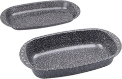 C|H|G Brotback- Und Bratenform Mit Deckel "Granito", Skandia Xtreme Plus : 4-Fach Antihaftbeschichtung in Granitoptik, 37 X 20 X 7 Cm, Fabriqué en Allemagne Moules et plaques pour la pâtisserie Naty Shop