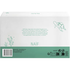 Naïf Lingettes Bébé Sans Plastique 432 Pièces (Pack de 8 x 54 Lingettes) - Soin des Fesses, du Corps et du Visage de Bébé - 99% d'eau - 0% Parfum & Alcool - Boîte de Lingettes Humides Durables, Eucalyptus Sensible