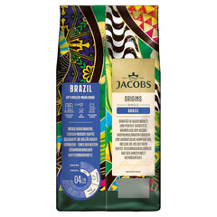 Jacobs Kaffeebohnen Origins Brazil, Geschmack aux noix douces au Brésil, préparé à Brême, Intensité 4/10, Kaffee ganze Bohnen, 1 kg