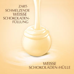 Lindt Chocolate LINDOR Balls Blanc, 500 grammes Bonbons au chocolat Naty Shop