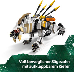 LEGO Horizon Adventures Aloy et Varl contre. Armored Walker et Sawtooth, voiture monstre et figurines, set de collection pour les fans de jeux vidéo, garçons et filles à partir de 9 ans 77037 Jeux de construction Besuche den LEGO-Store