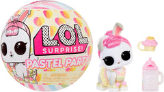 L.O.L. Surprise! Pastel Party Hops Tot - 1 Special Edition Puppe mit 6 Überraschungen, Inklusive Zauberhafter Frühlingshafter Mode und Accessoires, Zwei Puppen zum Sammeln, für Kinder ab 4 Jahren