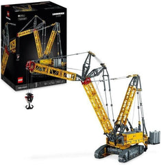 LEGO Technic Liebherr LR 13000 Ensemble de grue sur chenilles, construisez le meilleur modèle de véhicule de construction télécommandé avec application Control+, grue avec système de treuil et bras de levage, grand modèle pour adultes 42146 Besuche Den LEGO-Store Ensembles de construction