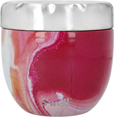 Eats Bol alimentaire 2 en 1 avec couvercle à vis, 636 ml, agate rose, bouteille anti-fuite triple isolation pour voyage, jusqu'à 11 heures froides/7 heures chaudes boîtes de conservation des aliments Naty Shop Titre par défaut