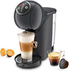 NESCAFÉ Dolce Gusto Genio S Plus de Krups, machine à café à capsules compacte, capacité 0,8 litre, 1500 watts, avertisseur automatique de détartrage, gris sidéral, KP340B