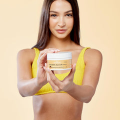 Maternatura, masque de soin au fruit de la passion, hydrate et donne de l'élasticité aux cheveux après exposition au soleil, routine beauté bio pour cheveux de plage, certifié biologique, Made in Italy - 200 ml Masque capillaire Naty Shop