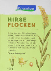 Hirse-Flocken Bio, Pack 6Er (6 X 400 G) Céréales Naty Shop Titre par défaut