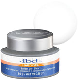 Gel dur IBD – Gel de construction transparent 1 paquet (1 x 14 g) – Fabriqué aux États-Unis – Gel de construction de qualité supérieure pour ongles en gel
