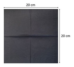 Ser22206772 Lampe à suspension Coktail, serviette, 20 x 20, 2 épaisseurs, pli 1/4, 100 serviettes à bord simple, rouge