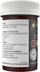 Pastă de colorant alimentar Sugarflair maro, colorant alimentar pastelat foarte concentrat pentru cremă de unt, pastă de zahăr, glazură regală, decorațiuni pentru torturi și multe altele! Colorant alimentar vibrant! - 25 g