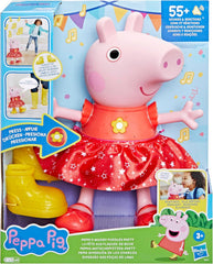 Peppa Pig Peppa'S Mud Puddle Party Doll - Version allemande, poupées roses ou roses Naty Shop
