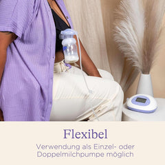 Lansinoh Tire-lait électrique 2 en 1 - écran LCD éclairé - pompage sur un ou deux côtés - réglable individuellement - plus de lait en moins de temps Accessoires Alimentation et Allaitement Bebe Naty Shop