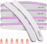 Ensemble de limes à ongles 100/180, limes à ongles en gel, ensemble de limes à ongles, lime à ongles, lime à ongles en gel, pour ongles en gel, manucure pédicure, animaux de compagnie (5 pièces, 5 styles)