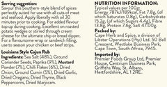 Rub, Louisiane Cajun g, 100 g