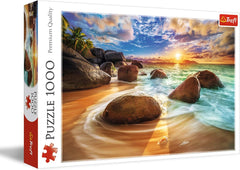 Trefl TR10461 Samudra Beach, Inde Puzzle 1000 pièces de qualité supérieure pour adultes et enfants de 12 ans et plus, puzzle coloré Naty Shop Titre par défaut