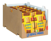 Leibniz Minis Choco Lot de 12 petits biscuits croquants au chocolat au lait en vrac pour le stockage ou la vente (12 x 125 g)