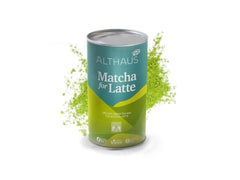 Matcha pour latte Mélange de thé vert au sucre de canne, 400g, végétalien, pour 20 portions