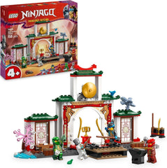 LEGO NINJAGO Spinjitzu Ninja Temple - Playset avec 4 figurines et 1 figurine de dragon - Jeu de construction - Cadeau de Noël ou d'anniversaire pour garçons et filles à partir de 4 ans 71831 Jeux de construction Besuche den LEGO-Store Titre par défaut