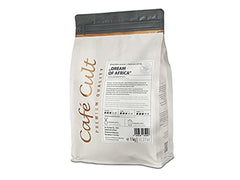 2 x NOUVEAU ® Café Ethiopien Sidamo "Dream of Africa" en sacs de 1 kg, grains entiers = 2 kg