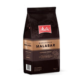 Café Malabar Monsooned Melitta, 1 kg, grains de café, non moulus, 100 % grains Arabica d'Inde, torréfiés en Allemagne, force 4 Naty Shop Café Malabar Monsooned