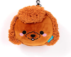 Coussin de voyage Puckator avec masque pour les yeux Relaxeazzz - Gigi le caniche - animaux mignons Coussins de voyage Naty Shop