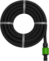 Furtun de picurare Kinzo 15M Ø14mm – Furtun de grădină cu 3 cuple – Furtun de grădină cu economie de apă pentru sisteme de pulverizare – Furtun negru