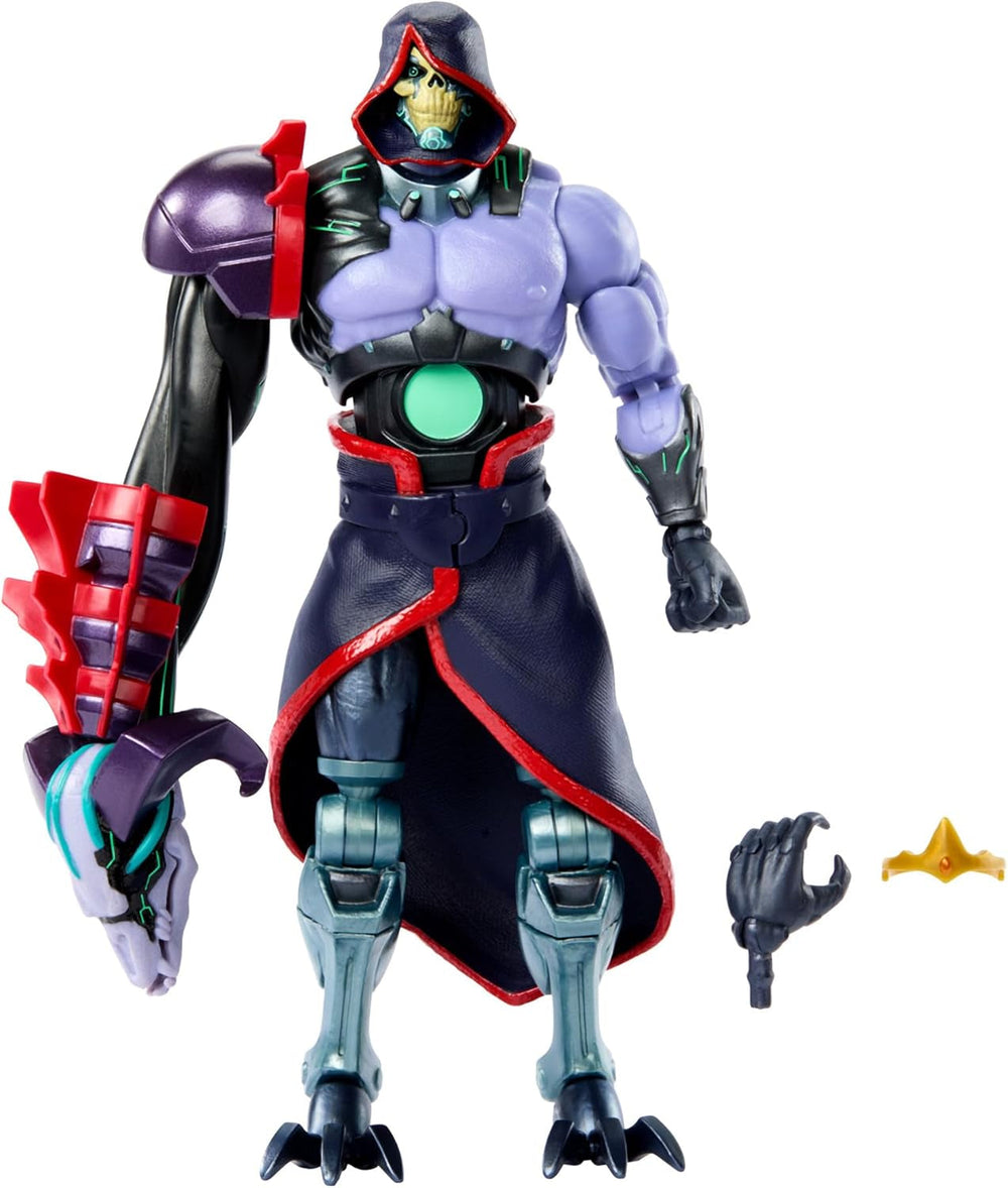 Masters of the Universe : Revolution Masterverse Skeletor Action Figure Figurine à collectionner avec 30 points de mouvement et bras robotique mobile Motu Toy HYC46 Action Figures Naty Shop Titre par défaut