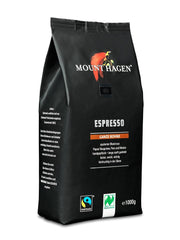 Mount Hagen Dark Roast, Espresso FT Naturland biologique, 1 kg Naty Shop Coffee 1 Kg Corps élégant avec de délicates notes de chocolat