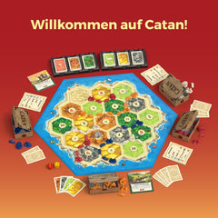 KOSMOS 684655 Catan - Le jeu, les colons de Catane, jeu de stratégie pour 3-4 joueurs à partir de 10 ans, jeu de société classique, jeu familial, jeu de fête