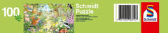 Schmidt Spiele 56370 Animaux dans la forêt, puzzle pour enfants, 100 pièces Puzzle Naty Shop