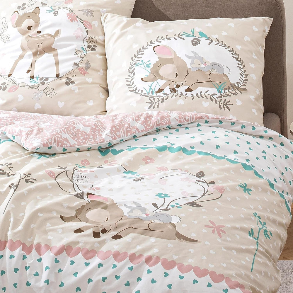 Linge de lit fille, Bambi, 100% coton Linge de lit - enfant Naty Shop Default Title