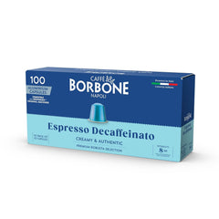 Caffè Borbone Decaffeinato - 90 capsules de café - crémeux et authentique - Compatible avec Nespresso®* Haushalts-Espressomaschinen