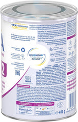 BEBA Formulă pentru sugari prematuri Etapa 2 - Sugari prematuri după externarea din spital, hrană pentru bebeluși, lapte praf pentru bebeluși, 1 pachet (1 x 400g)