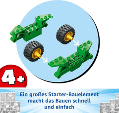 LEGO Marvel Actionspaß mit Spin und Electro in ihren Dino-Flitzern, baubares Superheldenauto für Jungen und Mädchen ab 4 Jahren, Helden Set mit Spielzeug Auto, Spidey und Seine Super-Freunde 11198