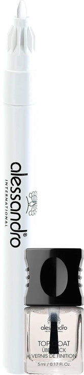 Set d'eye-liners French Liner alessandro Effect Polish, blanc, 1 paquet (3,2 ml + 5 ml)