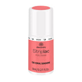 Vernis à ongles UV alessandro Striplac Coral Sunshine – Délicat et longue durée – S'enlève facilement grâce à la technologie de retrait – Vegan et cruelty-free – 8 ml