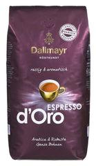 Espresso d'Oro en grains entiers 8x 1000g (8000g) - café fortement aromatisé